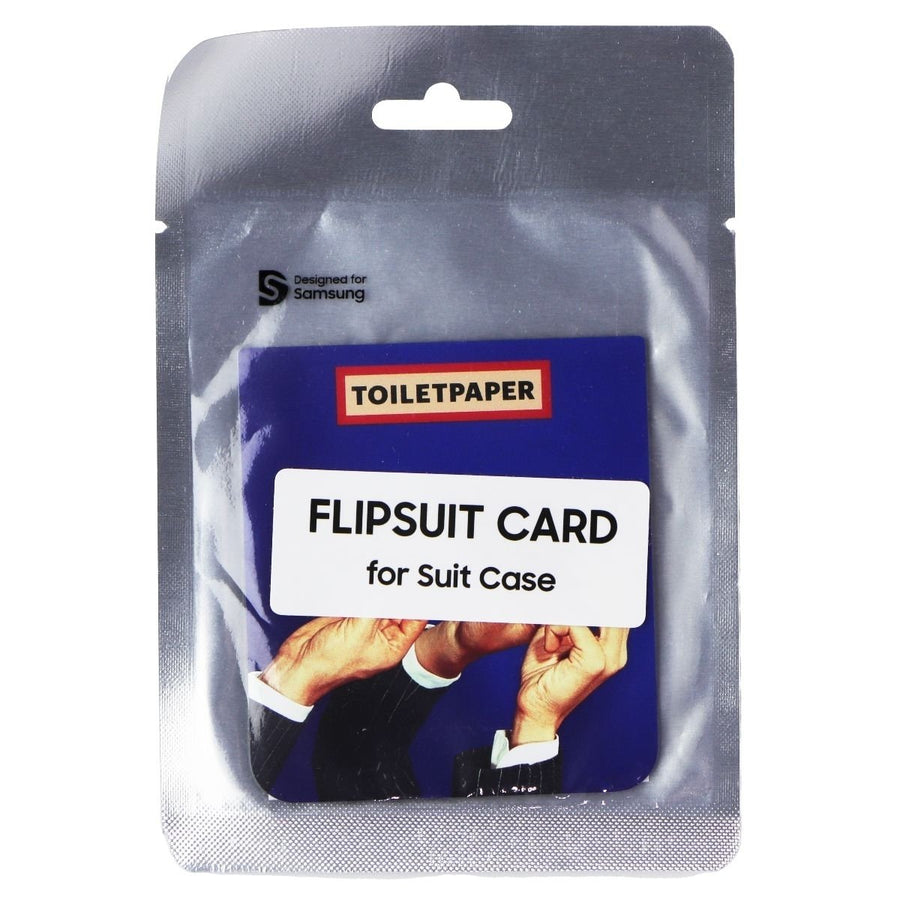 TOILETPAPER Flipsuit Card for Samsung Galaxy Z Flip5 Flipsuit Case - Lipstick Image 1