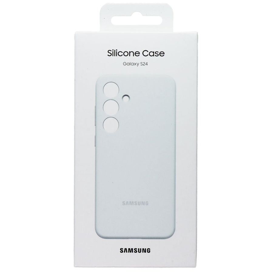 Samsung Official Silicone Case for Samsung Galaxy S24 - White (EF-PS921TWE) Image 1