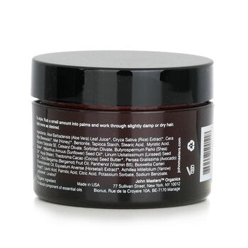 John Masters Organics Hair Paste (Medium Hold / Matte Finish) 57g/2oz Image 3