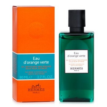 Hermes Eau DOrange Verte No-Rinse Cleansing Gel - Gentle On Hands 80ml/2.7oz Image 2