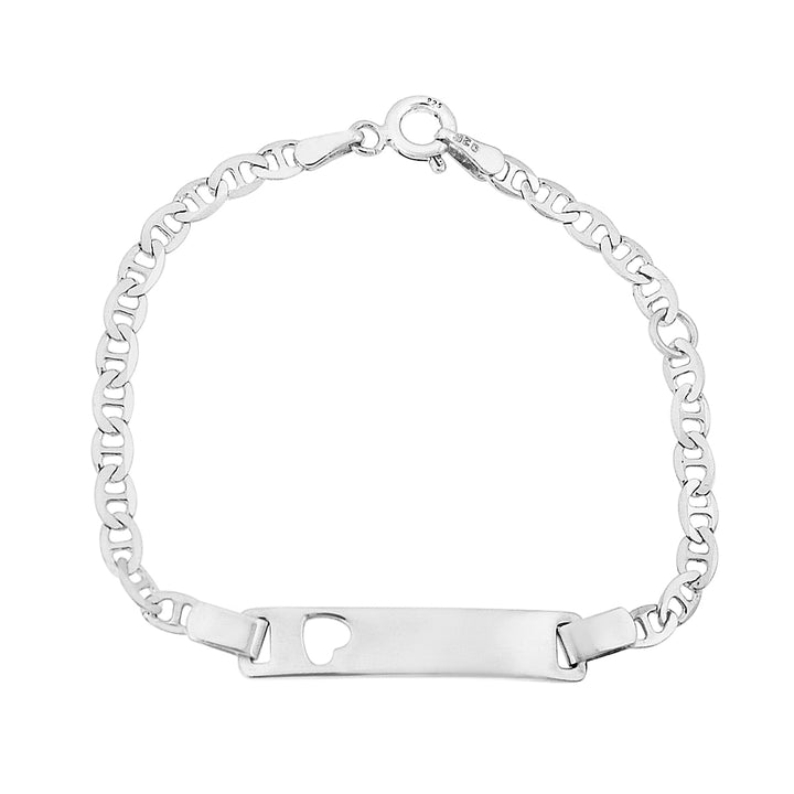 Baby Sterling Silver ID Bracelet Image 2