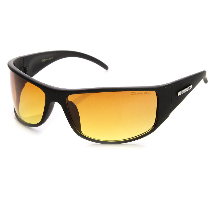 Large Rectangular HD Sports Wrap Sunglasses 8667 Polycarbonate UV Protection Image 1