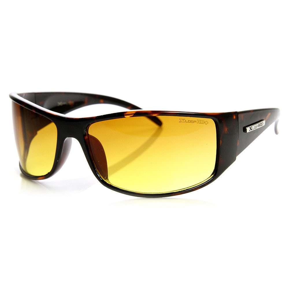 Large Rectangular HD Sports Wrap Sunglasses 8667 Polycarbonate UV Protection Image 4