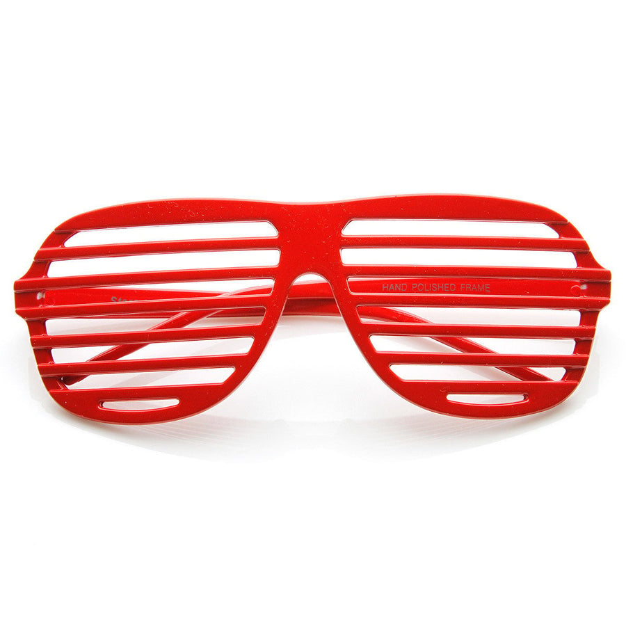 Shutter Shades Venetian Blind Stronger Kanye Novelty Glasses - 9112 Image 1