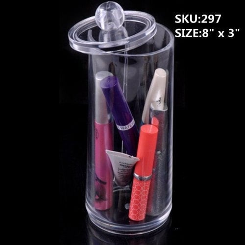 Clear Acrylic Makeup Organizer Small Beauty Acrylic makeup or brush holders jewelry case for wedding gifts ideas Image 4