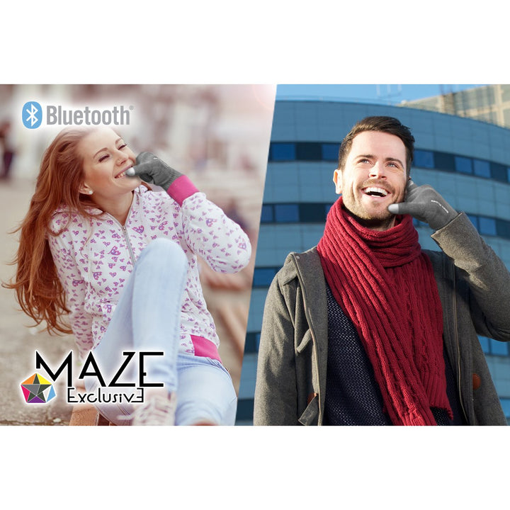 Maze Exclusive Bluetooth Smart Gloves With Built In Siri Image 1