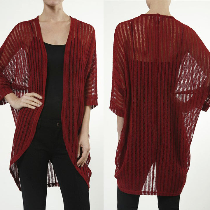 Drapey Batwing Sweater Cardigan Image 2