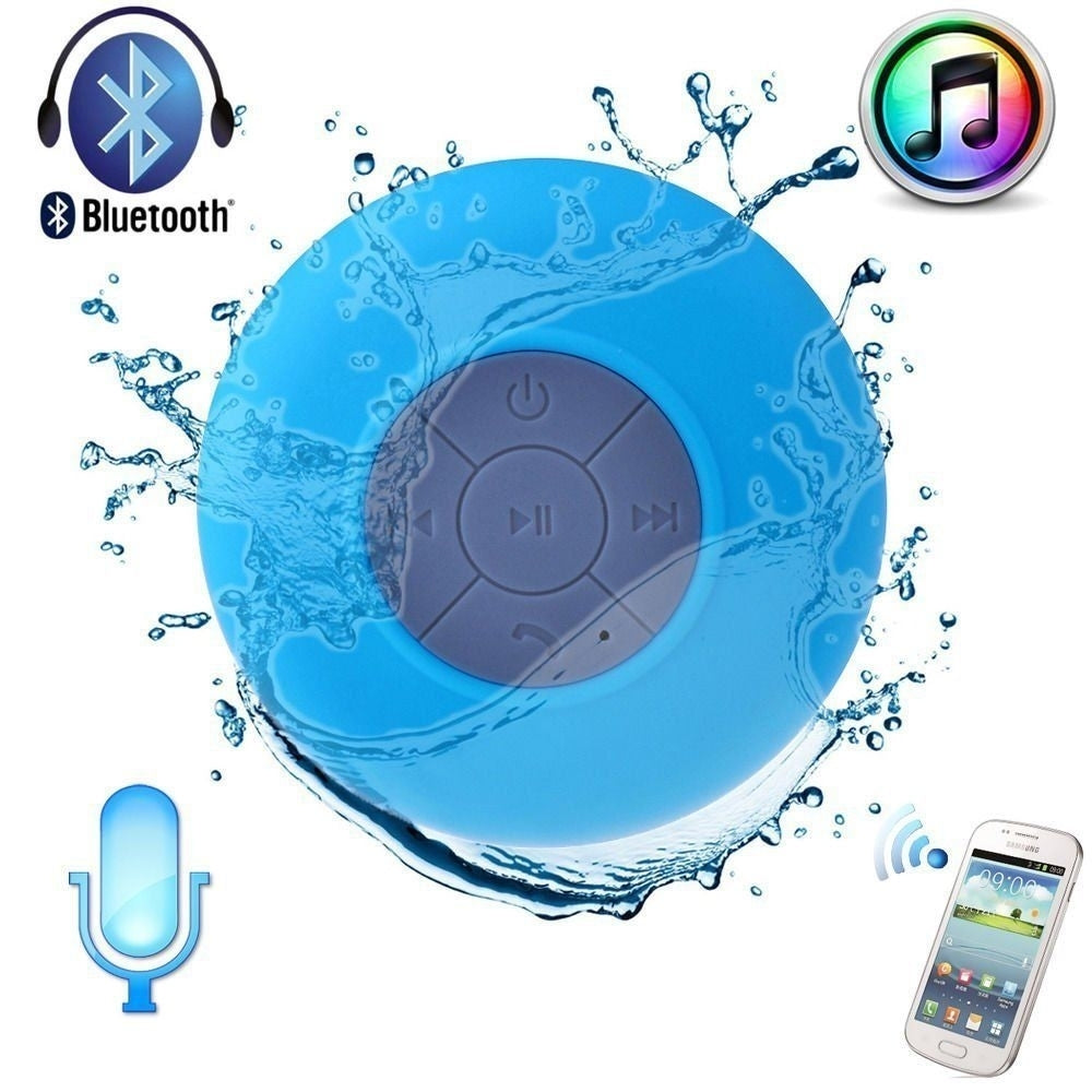 Waterproof Bluetooth Shower Speaker Hands Free Speakerphone- US seller Image 1
