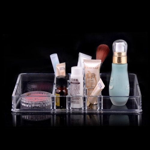 Acrylic Cosmetic Organizer Makeup Brushes Lipstick Holder 1067 Image 1