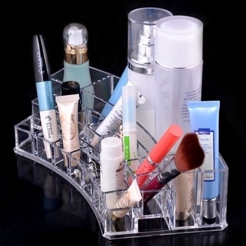 Acrylic Cosmetic Organizer Makeup Brushes Lipstick Holder 1066 Image 1