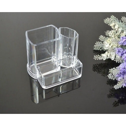 Acrylic Cosmetic Organizer Pen Business Card Holder 2132 Image 2