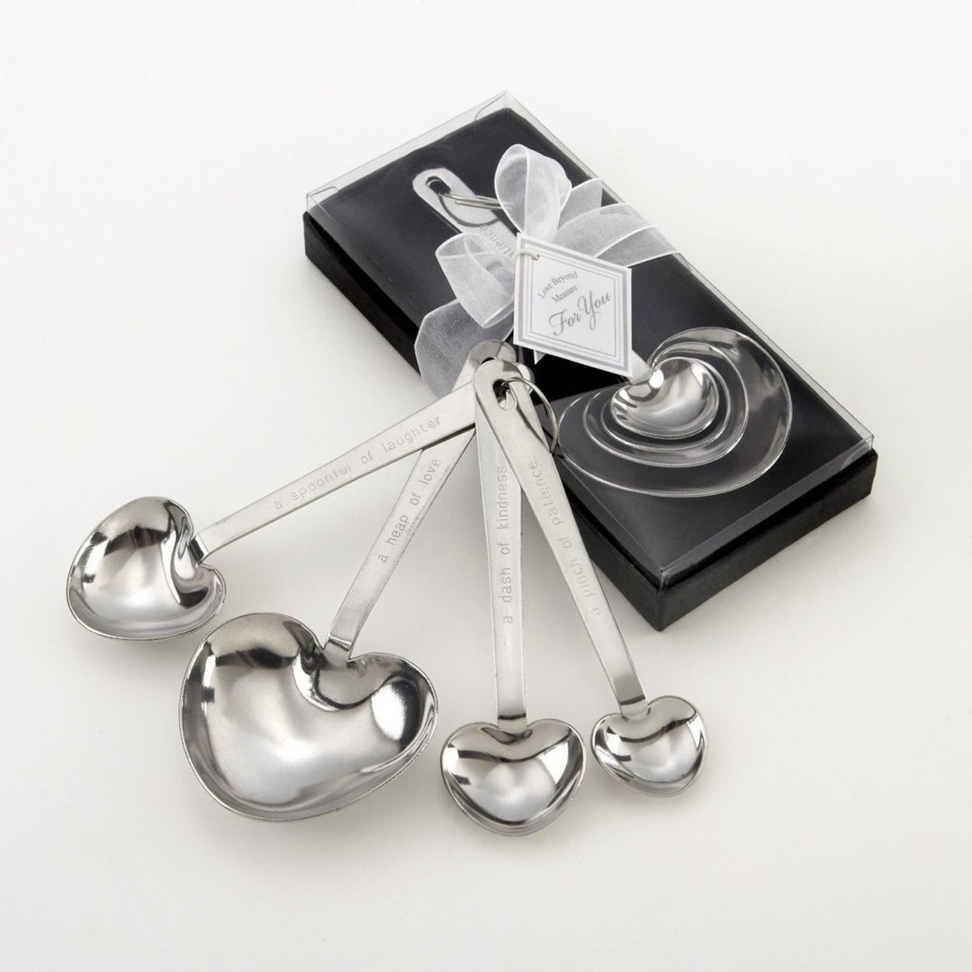 Heart Shaped Measuring Spoons in Gift Box1 Image 1