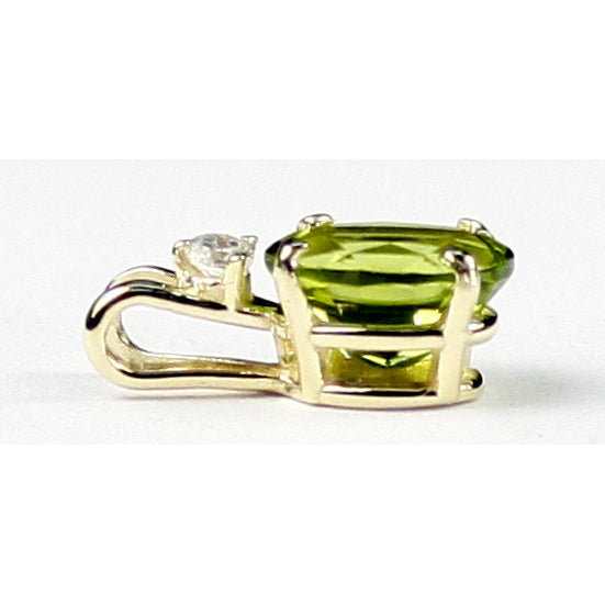 14K Gold Manchurian Peridot P020 Image 2