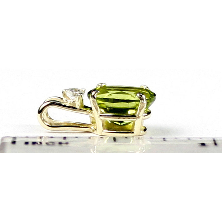 14K Gold Manchurian Peridot P020 Image 3