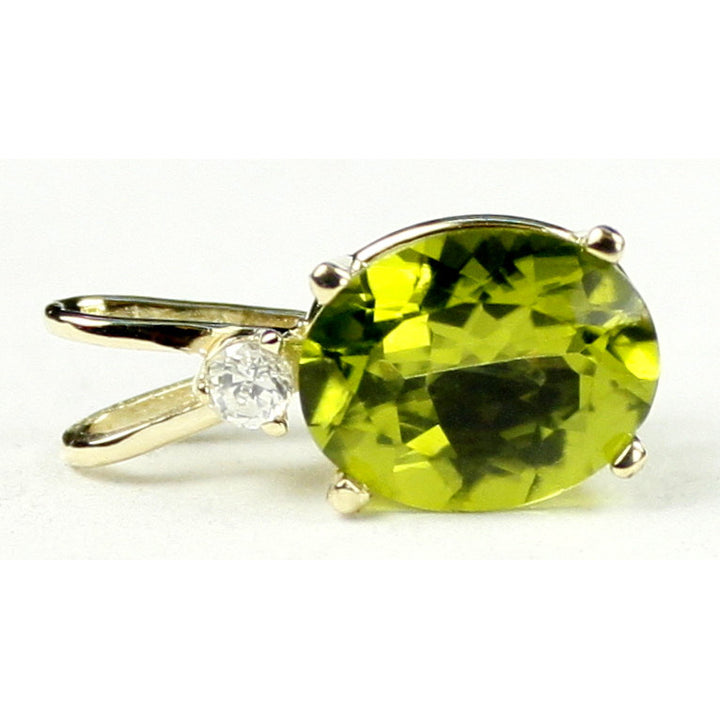 14K Gold Manchurian Peridot P022 Image 1