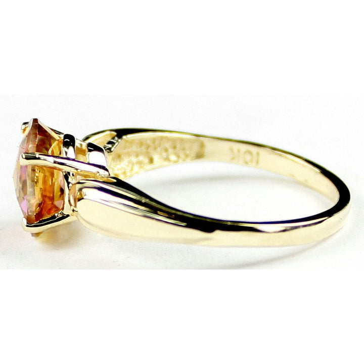 R058 Twilight Fire Topaz 10Ky Gold Ring Image 3