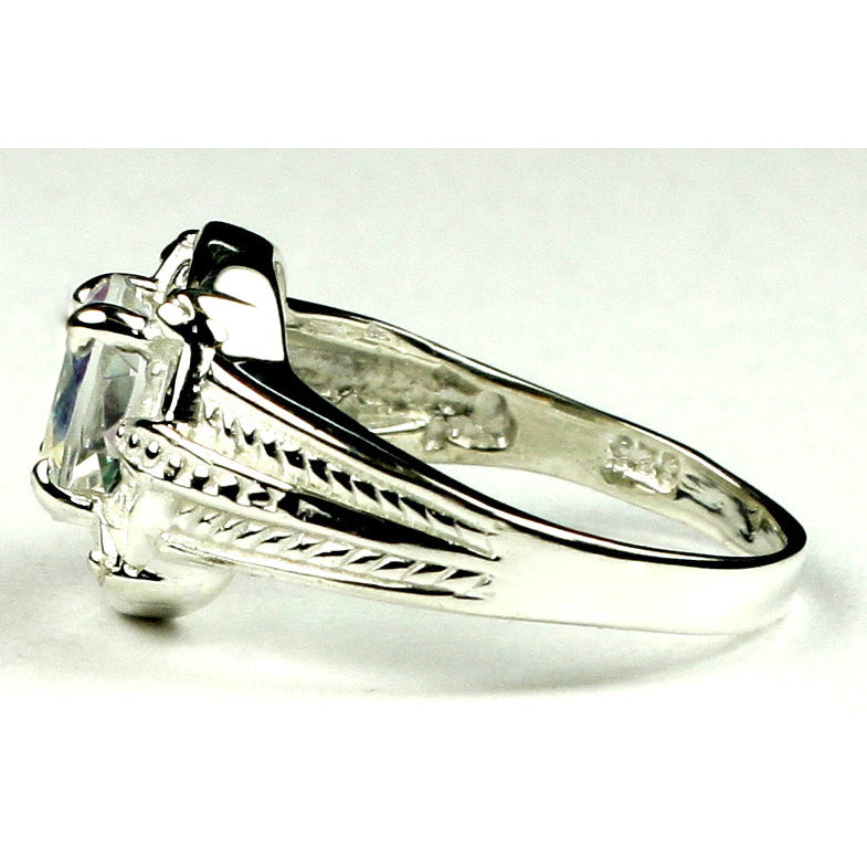 SR284 Mercury Mist Topaz Sterling Silver Ring Image 3