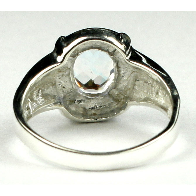 SR284 Mercury Mist Topaz Sterling Silver Ring Image 4