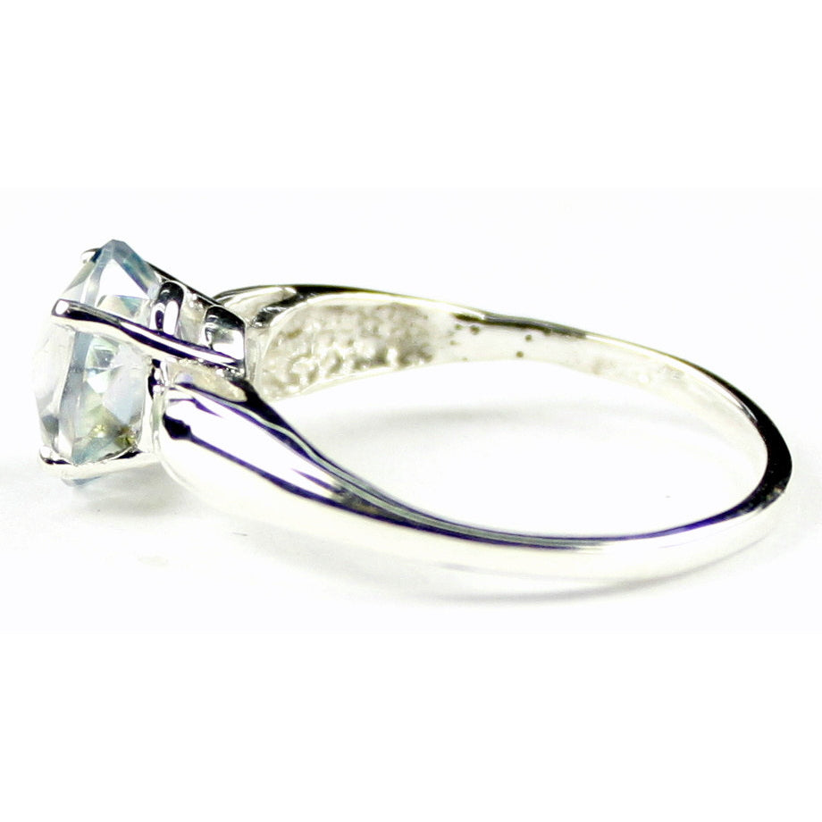 Sterling Silver Ladies Ring Neptune Garden Topaz SR058 Image 3