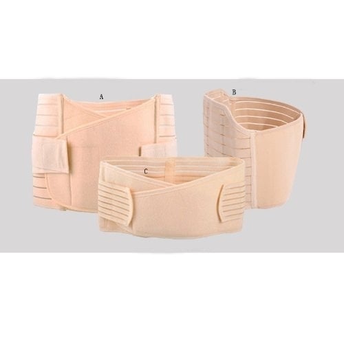 3 in 1 Women Elastic Postpartum Postnatal Recovery Support Girdle Belt Shape Body Large Image 2