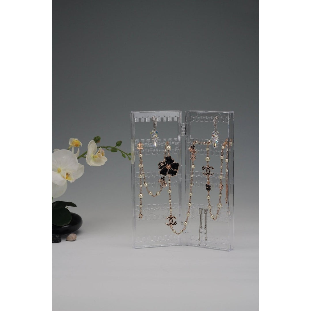 Jewelry Organizer Luxury Jewelry Acrylic Clear Storage Insert Holder Image 1