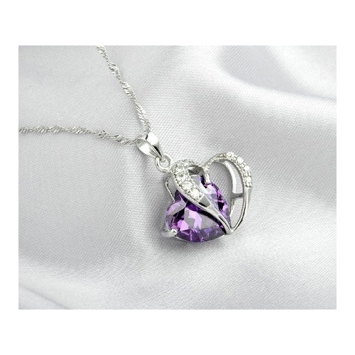 Double Heart Necklace - 5 colors Image 6