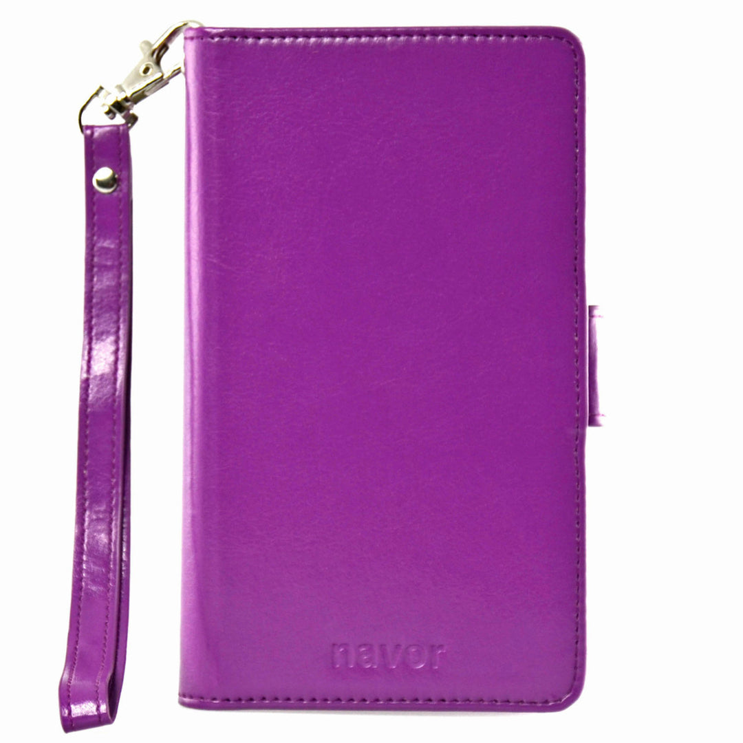 Navor Samsung Galaxy Note 3 Folio Wallet Case (Purple) N3O Image 4