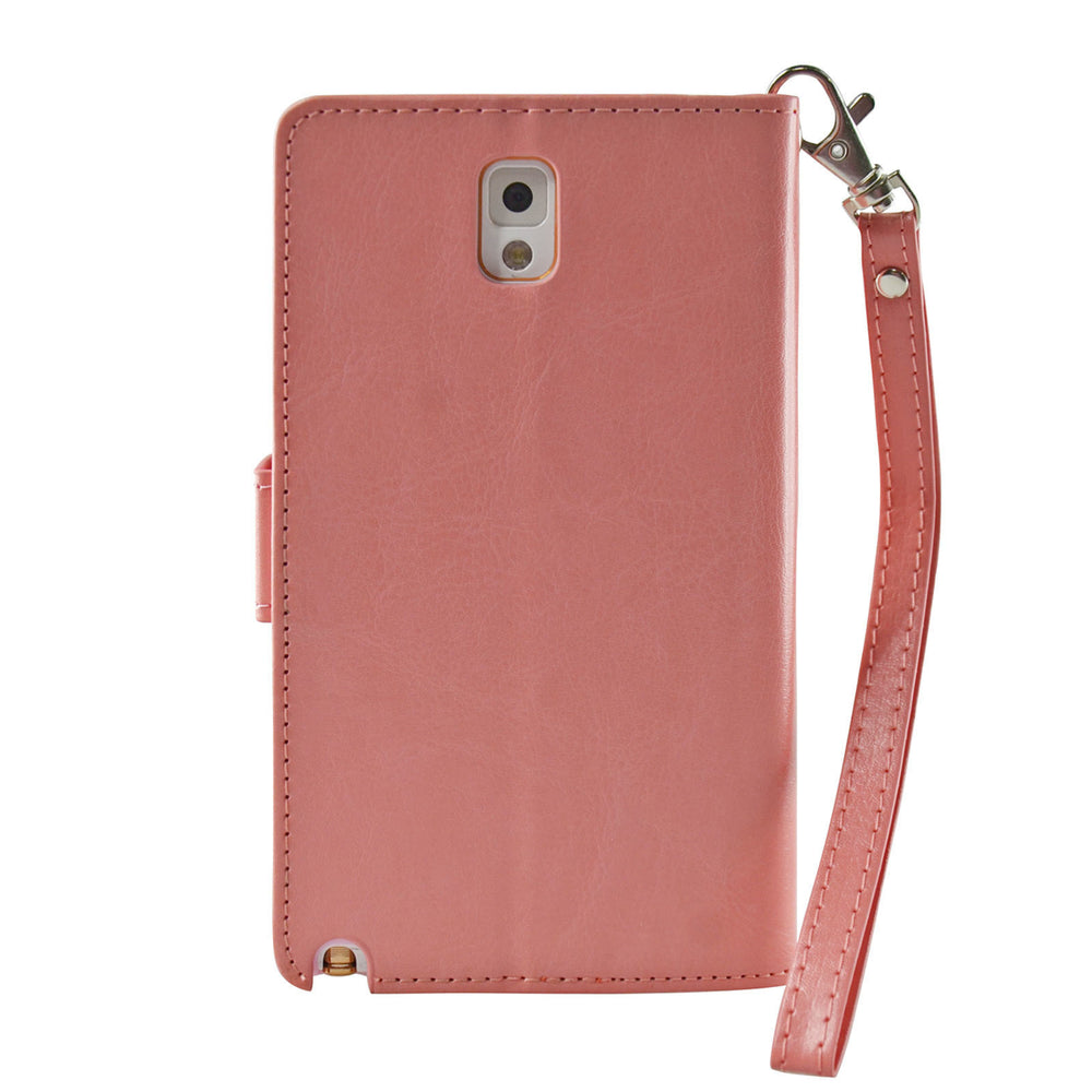 Navor Samsung Galaxy Note 3 Folio Wallet Case (Peach) N3O Image 2