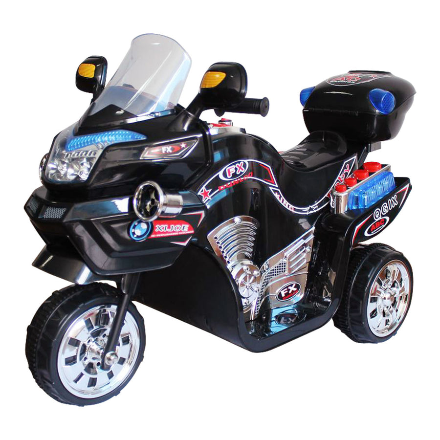 Lil Rider FX 3 Wheel Motorcycle Battery Powered Bike - Black Ride on Toy 2-4 Yrs Toddler Image 1