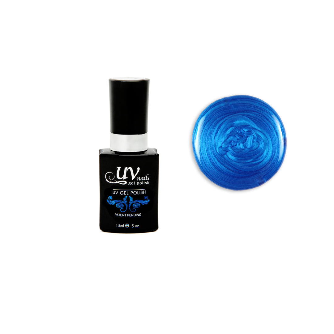 UV-NAILS Salon Quality Gel Polish Starter Kit with Black LED Lamp Colors: GL1-G14-G73 Image 3