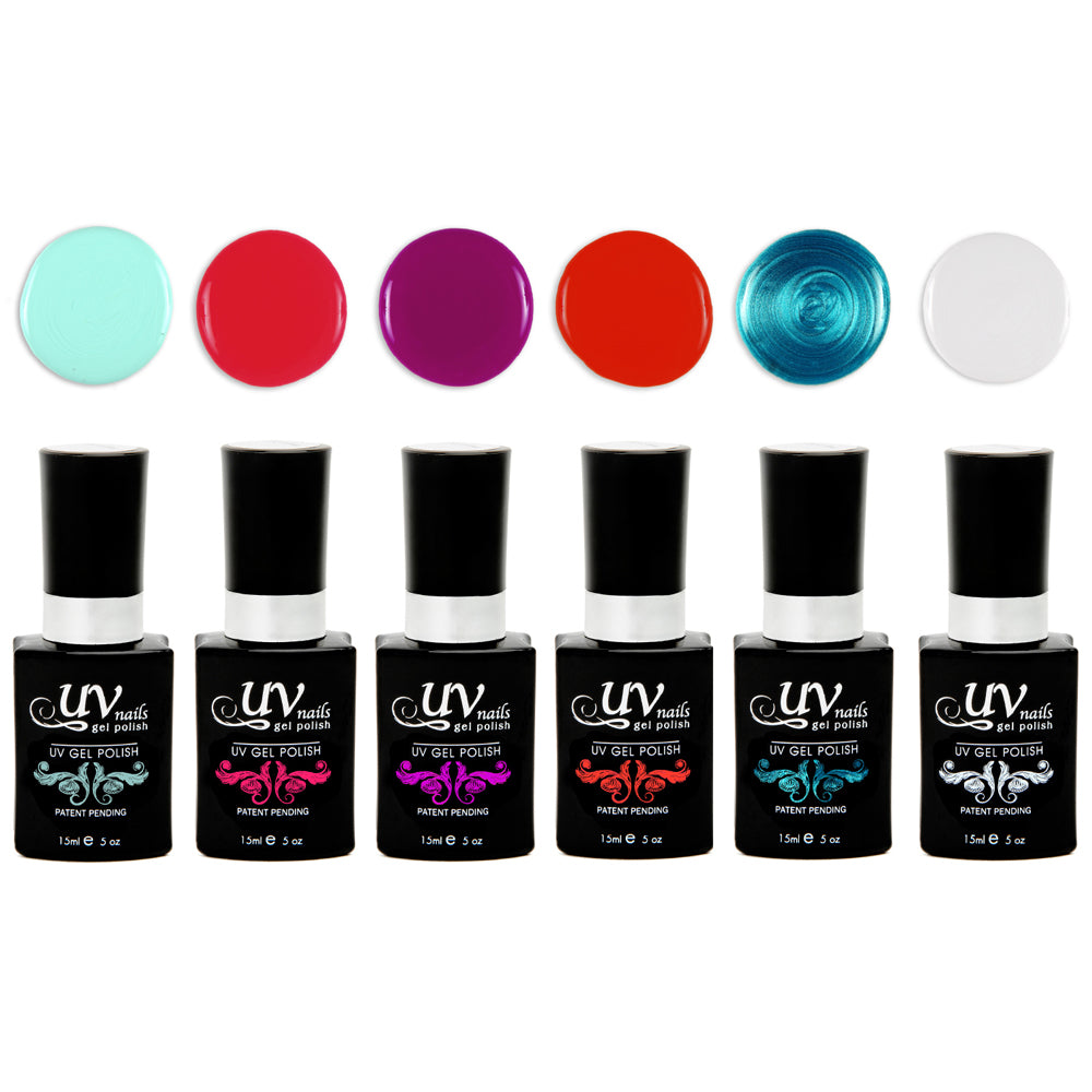 Key West Set of 6 UV or LED gel polish Image 1