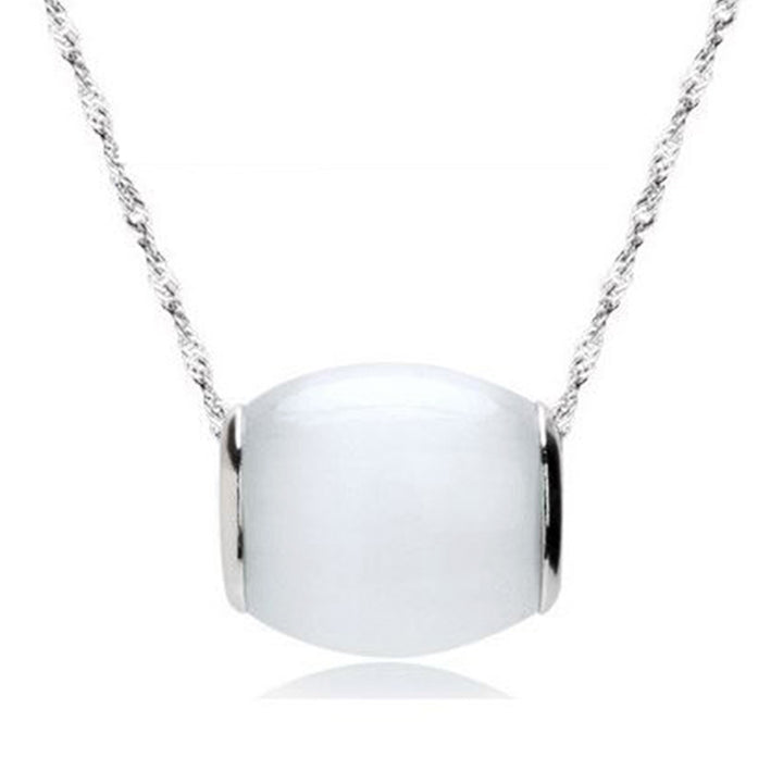 S925 Sterling Silver Moonstone Pendant Necklace For Women Image 2