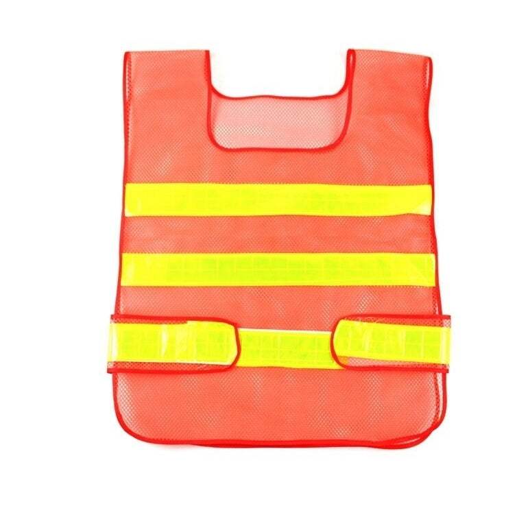 Safety Vest utility construction vest Orange Image 1