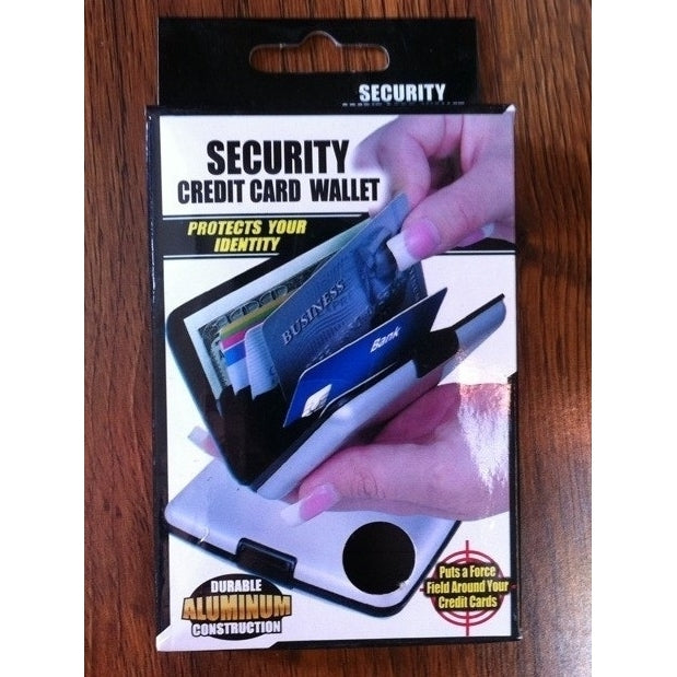 Security Wallet Men or Women RFID blocking Credit Card Case Image 1