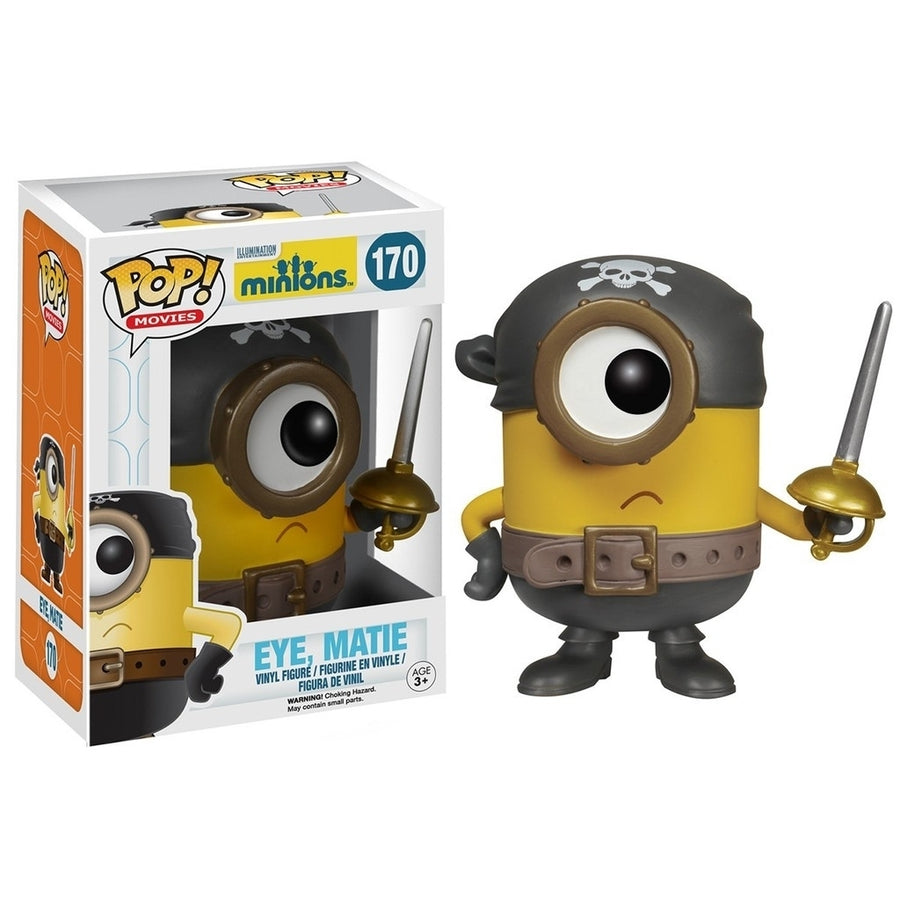 MINIONS MOVIE EYE MATIE POP! VINYL FIGURE Image 1