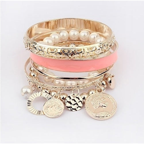 Fashion Pearl Multilayer Bracelet Image 1