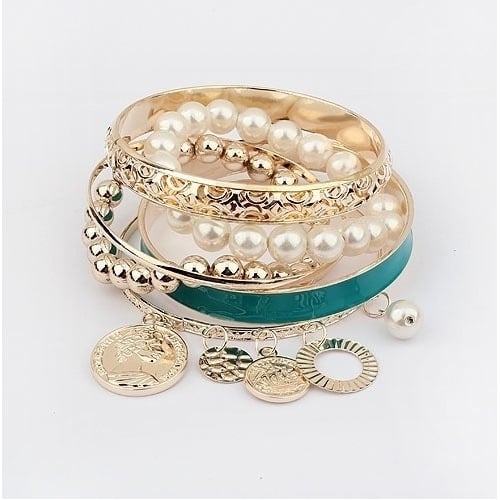 Fashion Pearl Multilayer Bracelet Image 3