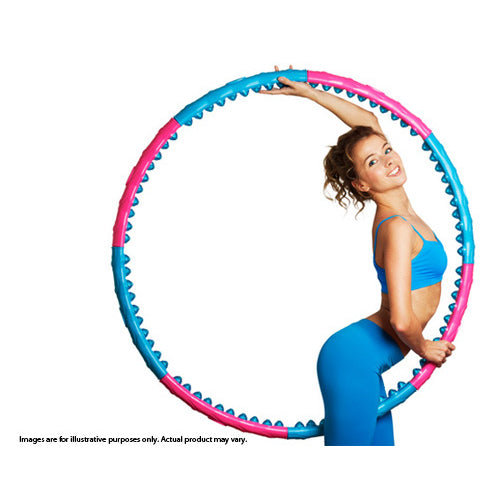 Hoop With Magnetic Massage Beads - Lose Stubborn Belly Fat The Fun Way Image 2