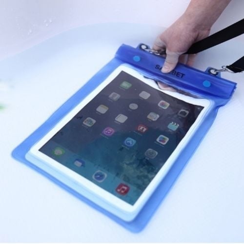 Water Resistant Aqua Pouch for iPad 2,3,4 AirMini Image 1