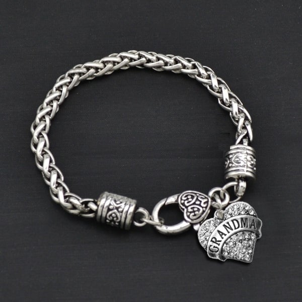 Crystal Heart Charm Bracelet Image 2