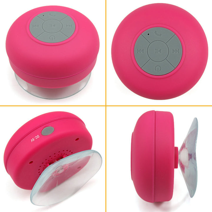 Wireless Portable Water Resistant Speaker With Built-In Mic - 5 colors Image 3