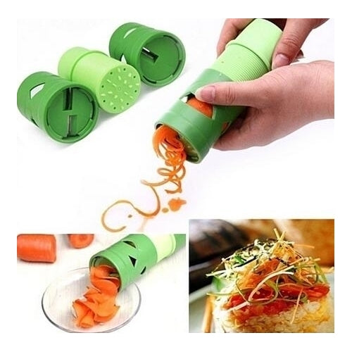 Compact Veggie Spiralizer Cutter and Fruit Twister Image 2