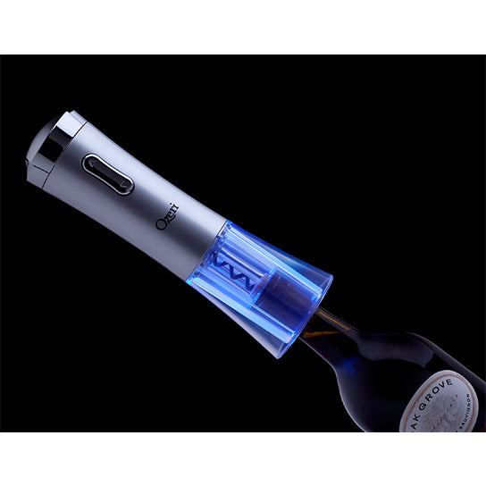 Ozeri Nouveaux II Electric Wine Openerwith Foil CutterWine Pourer and Stopper Image 7