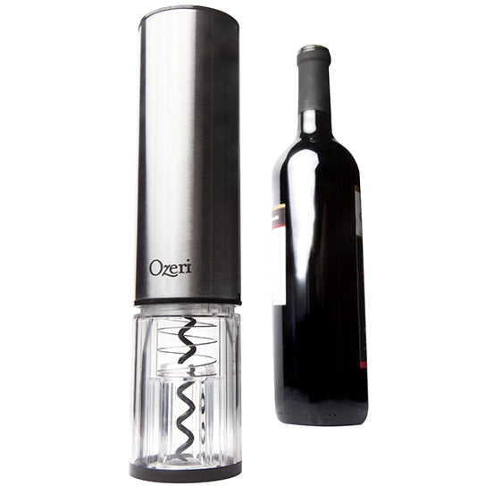 Ozeri Extravo Electric Wine Opener in Stainless Steel with Auto Activation (Button-Free Operation) Image 2