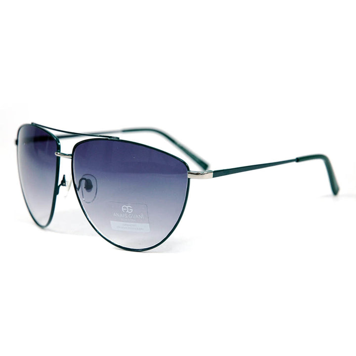 Anais Gvani Ultra Thin Classic Unisex Frame Sunglasses with Oblong Lenses by Dasein Image 3