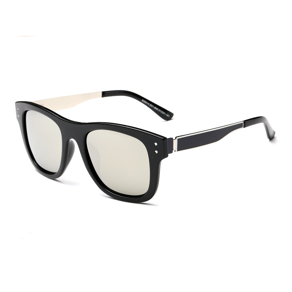 Dasein Square Sunglasses with thick Metal Arms Image 1