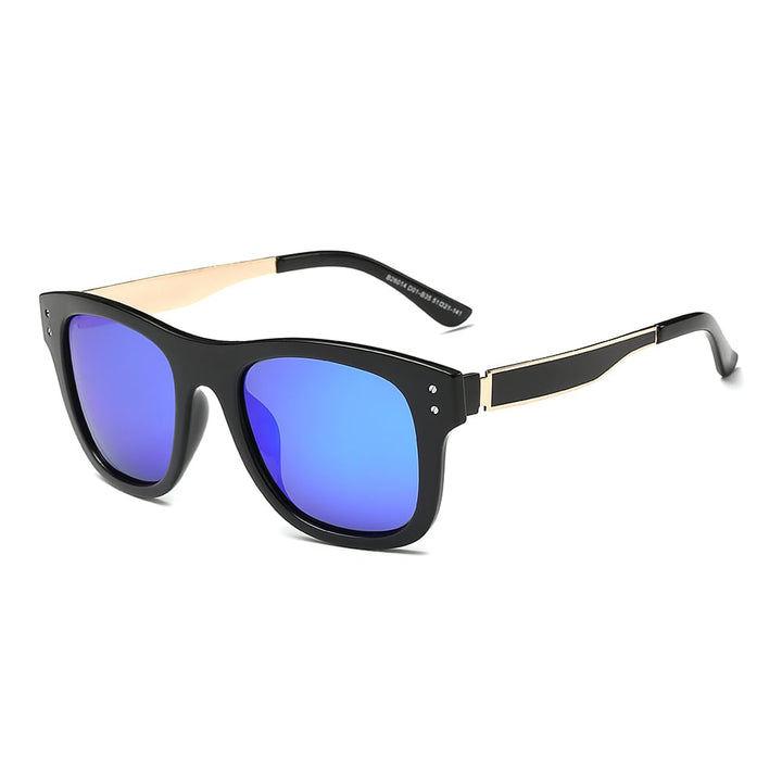 Dasein Square Sunglasses with thick Metal Arms Image 1