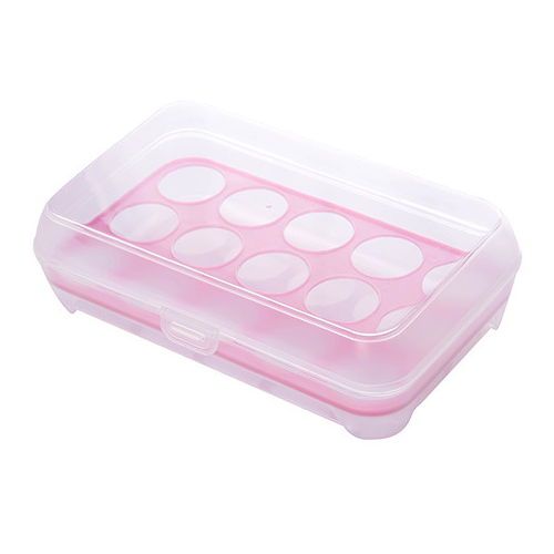 15 egg anti-collision grid storage box / storage refrigerator crisper / Portable egg cell egg tray Image 4