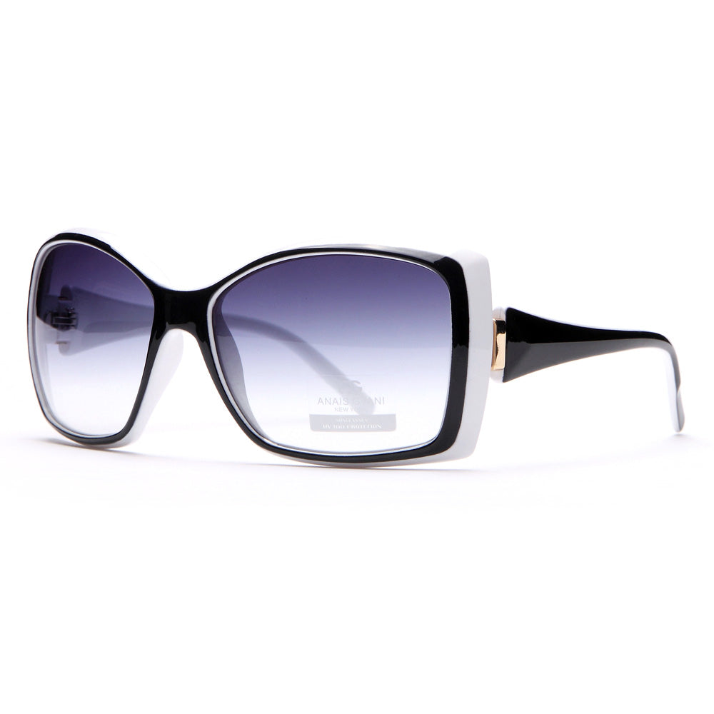 Anais Gvani  Womens Classic Fashion Square Frame Sunglasses by Dasein Image 2