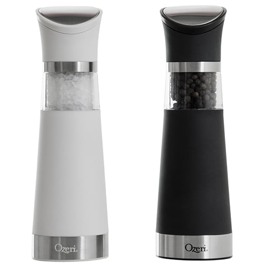 Ozeri Graviti Pro Electric Salt and Pepper Grinder Set, BPA-Free Image 1